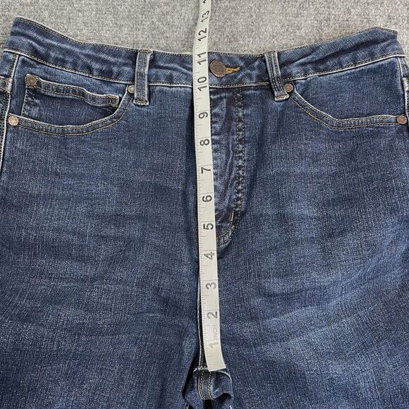 Soft Surroundings Jeans Womens Size 8 Utlimate High Rise Flare 2DV40 - Picture 6 of 10